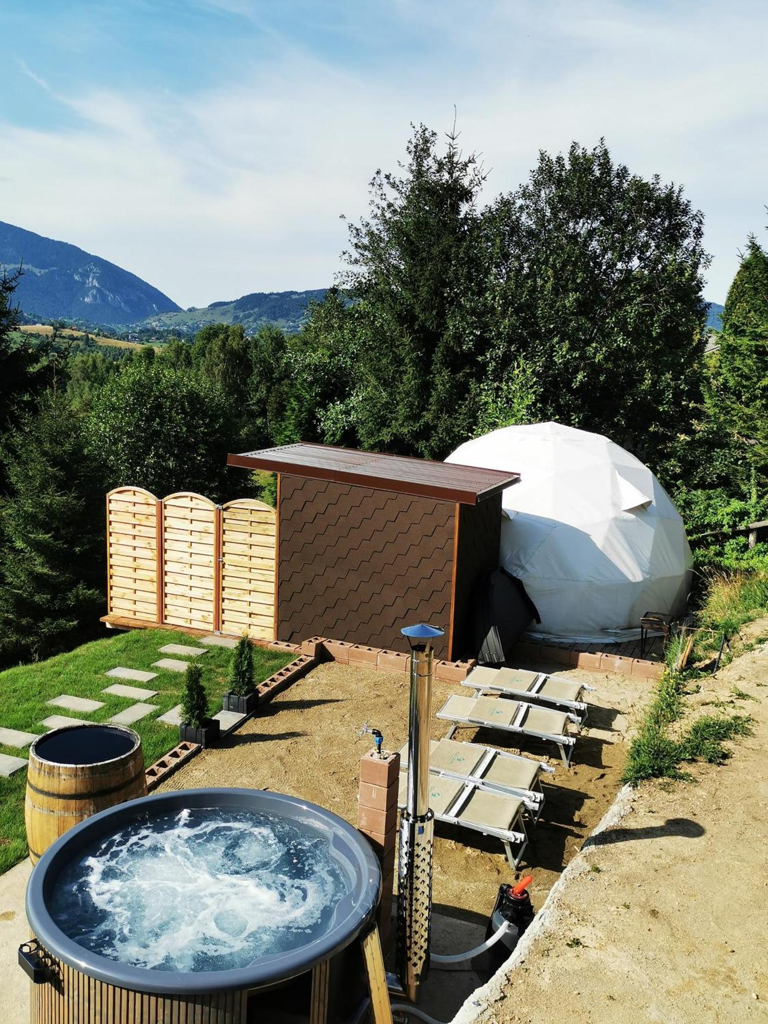 Glamping Zazen Hotel Drumu Carului Buitenkant foto